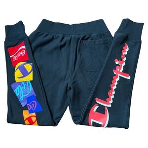 Champion x Coca-Cola sweatpants joggers Size Small